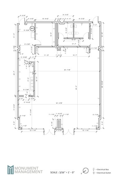 881 Massachusetts Ave, Indianapolis, IN for lease - Site Plan - Image 1 of 3