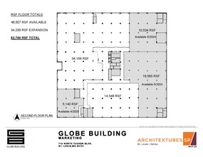 710 N Tucker Blvd, Saint Louis, MO for lease Floor Plan- Image 2 of 5