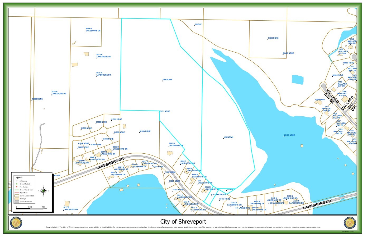 6500 N Lakeshore Dr, Shreveport, LA 71107 Land for Sale