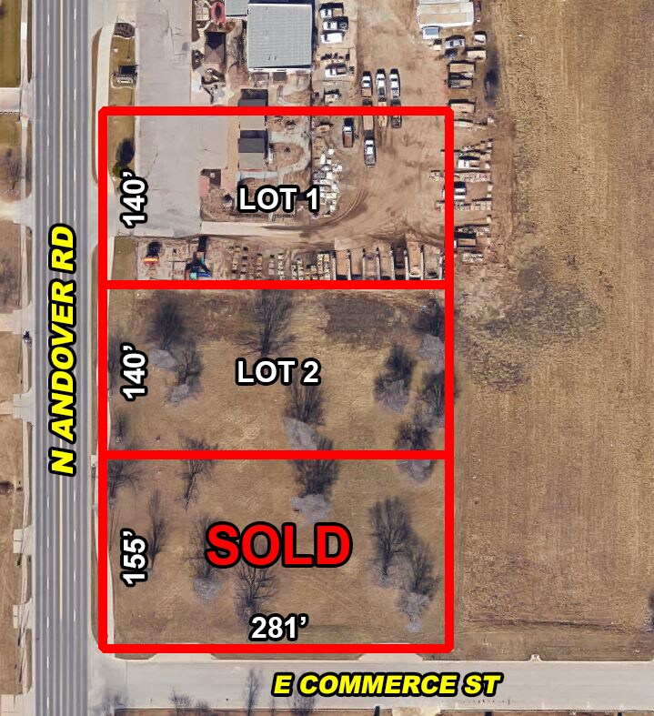 1122 N Andover Rd, Andover, KS for sale Aerial- Image 1 of 1