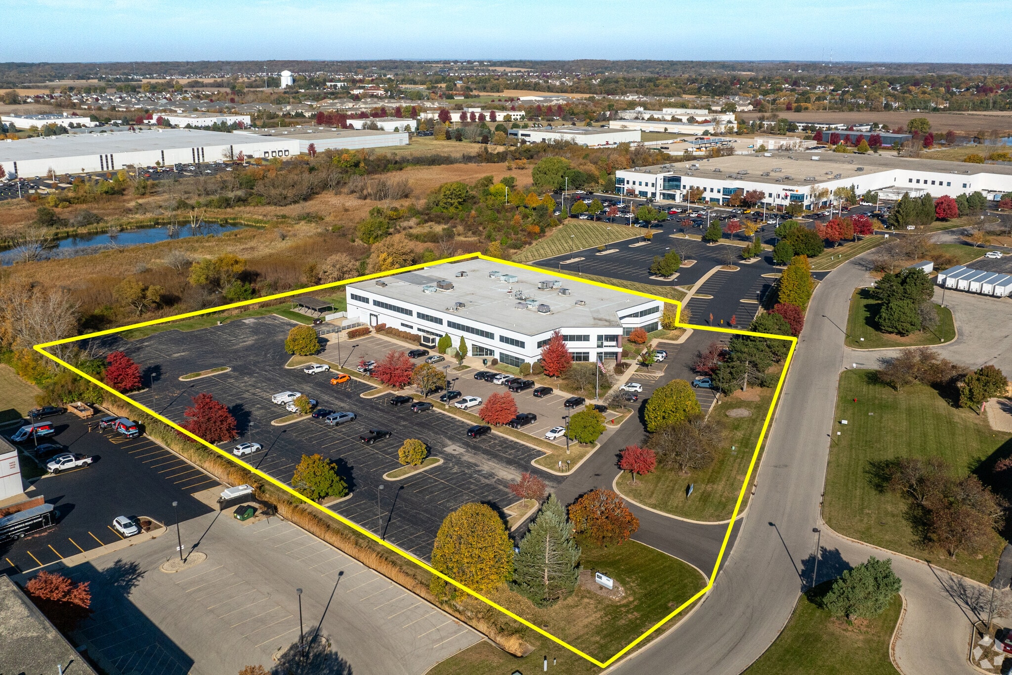 1391 Corporate Dr, Mchenry, IL for sale Aerial- Image 1 of 21