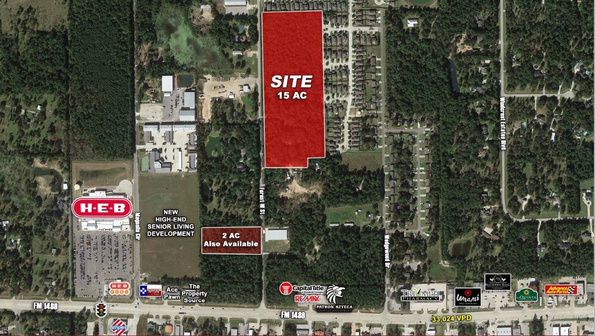 Land in Magnolia, TX for sale Building Photo- Image 1 of 1