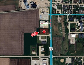 911 S K Ave, Vinton, IA - AERIAL map view - Image1