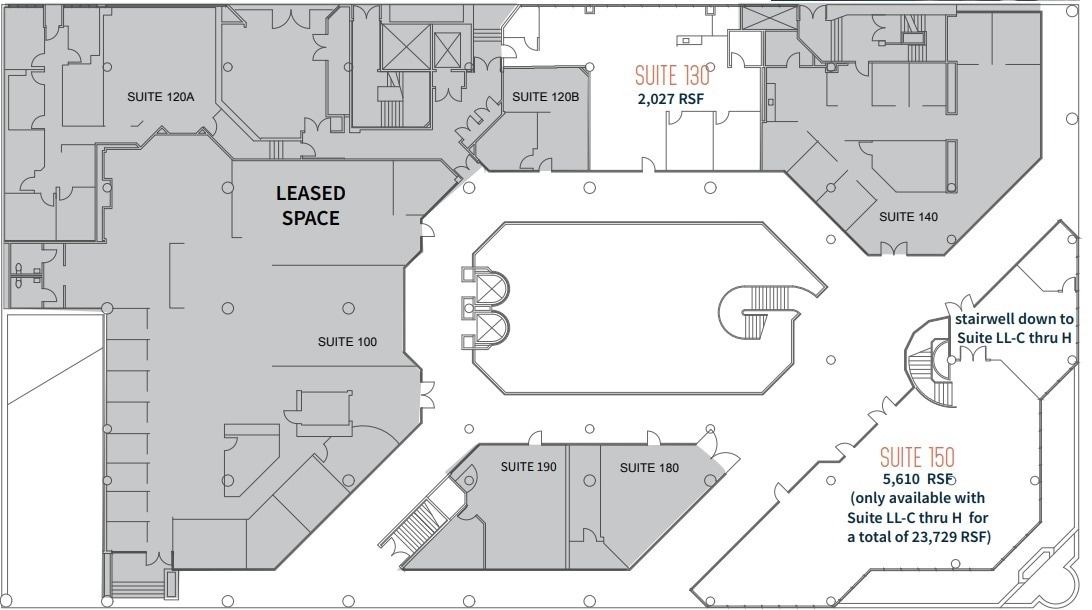 7825 Fay Ave, La Jolla, CA for lease Floor Plan- Image 1 of 1