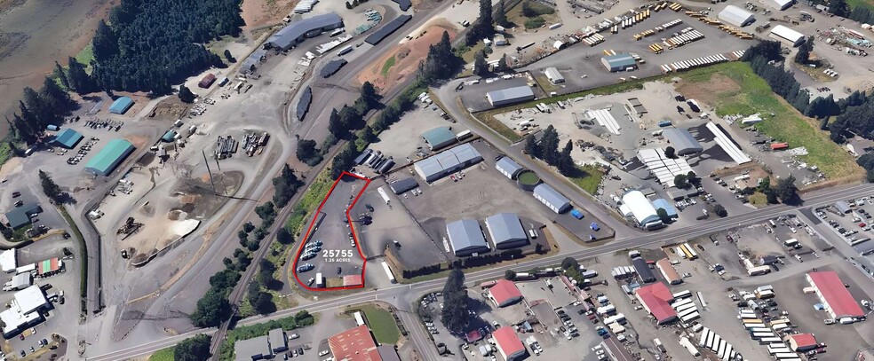 25755 SW Grahams Ferry Rd, Sherwood, OR for lease - Aerial - Image 1 of 2