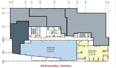 100 Rowland Way, Novato, CA for lease Floor Plan- Image 1 of 1