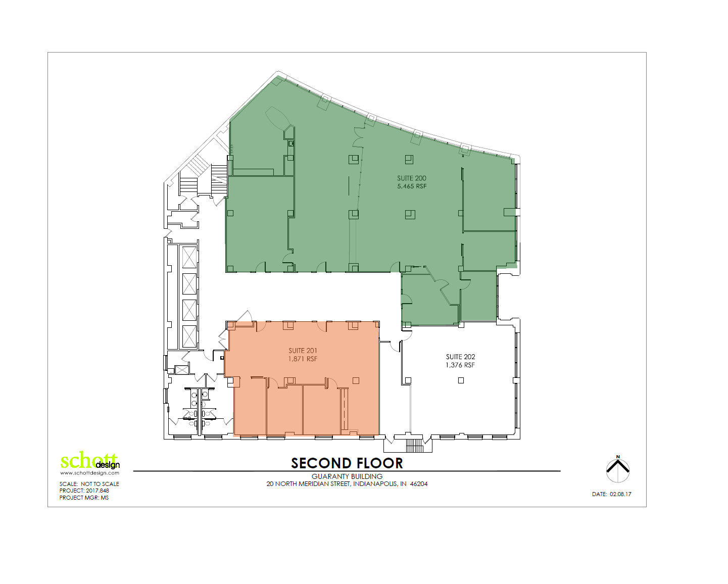 16-24 N Meridian St, Indianapolis, IN for lease Floor Plan- Image 1 of 1