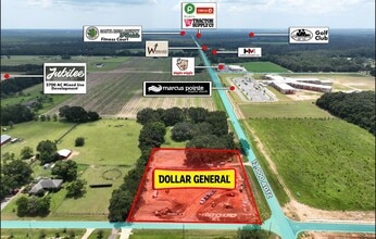 3407 Mahogany Dr, Pace, FL - AERIAL map view - Image1