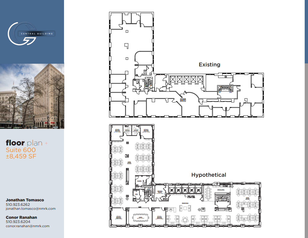 436 14th St, Oakland, CA for lease Floor Plan- Image 1 of 1