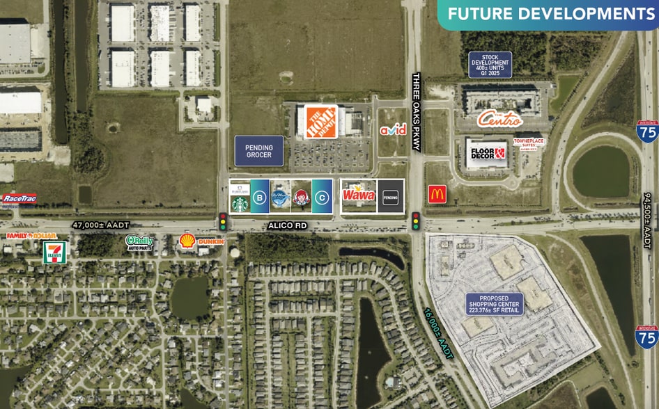 17001 Three Oaks Marketplace Dr, Fort Myers, FL for lease - Building Photo - Image 3 of 3