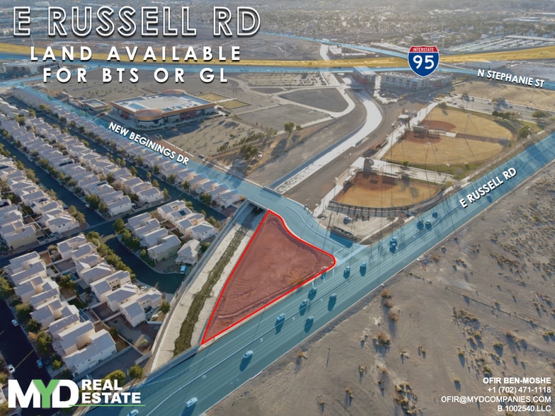 E Russell / 95, Henderson, NV for lease - Building Photo - Image 1 of 3