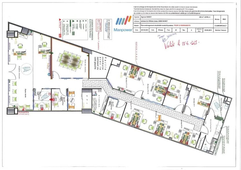 Retail in Nancy for lease - Floor Plan - Image 3 of 6