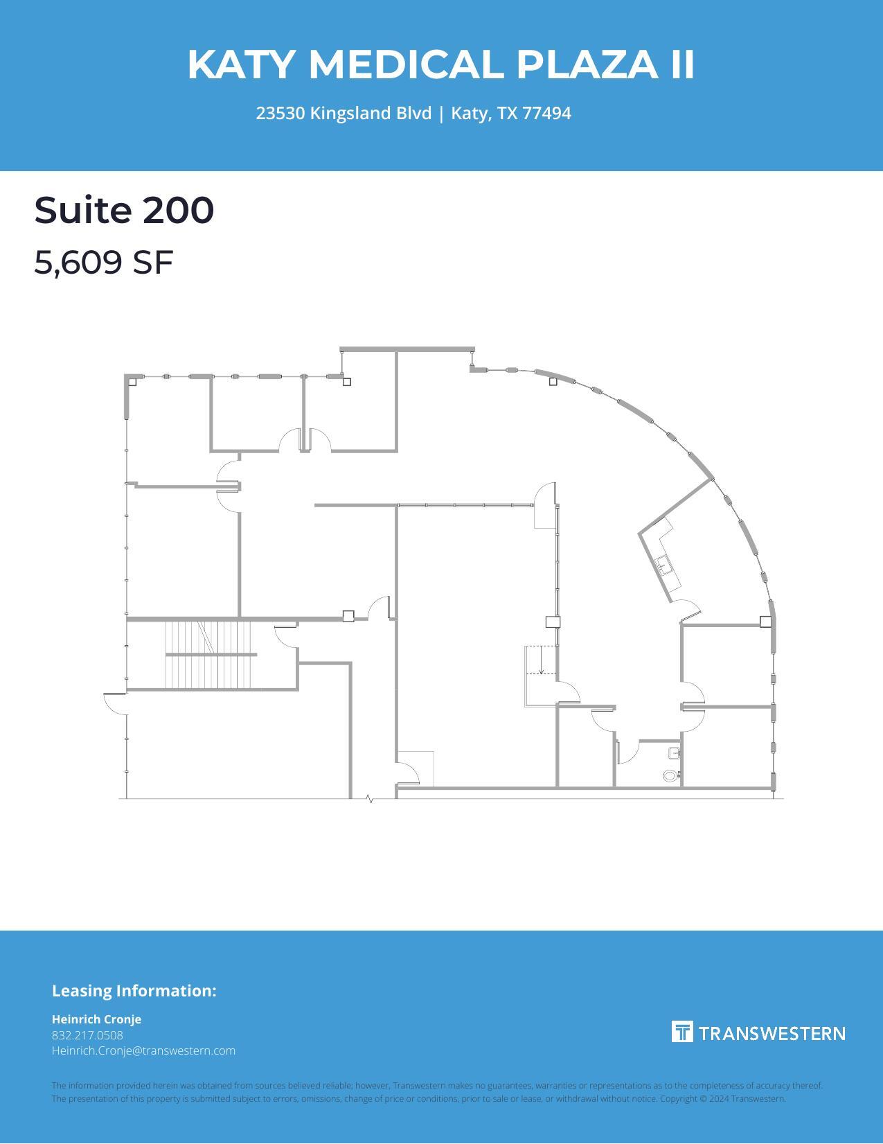 23530 Kingsland Blvd, Katy, TX for lease Floor Plan- Image 1 of 1