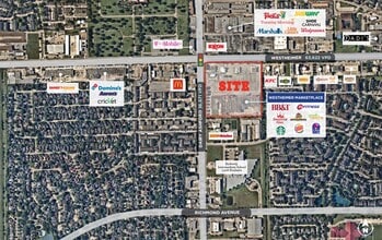 12523-12589 Westheimer Rd, Houston, TX - AERIAL map view