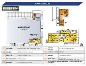 5821 E 10th Ave, Hialeah, FL for lease Floor Plan- Image 1 of 2