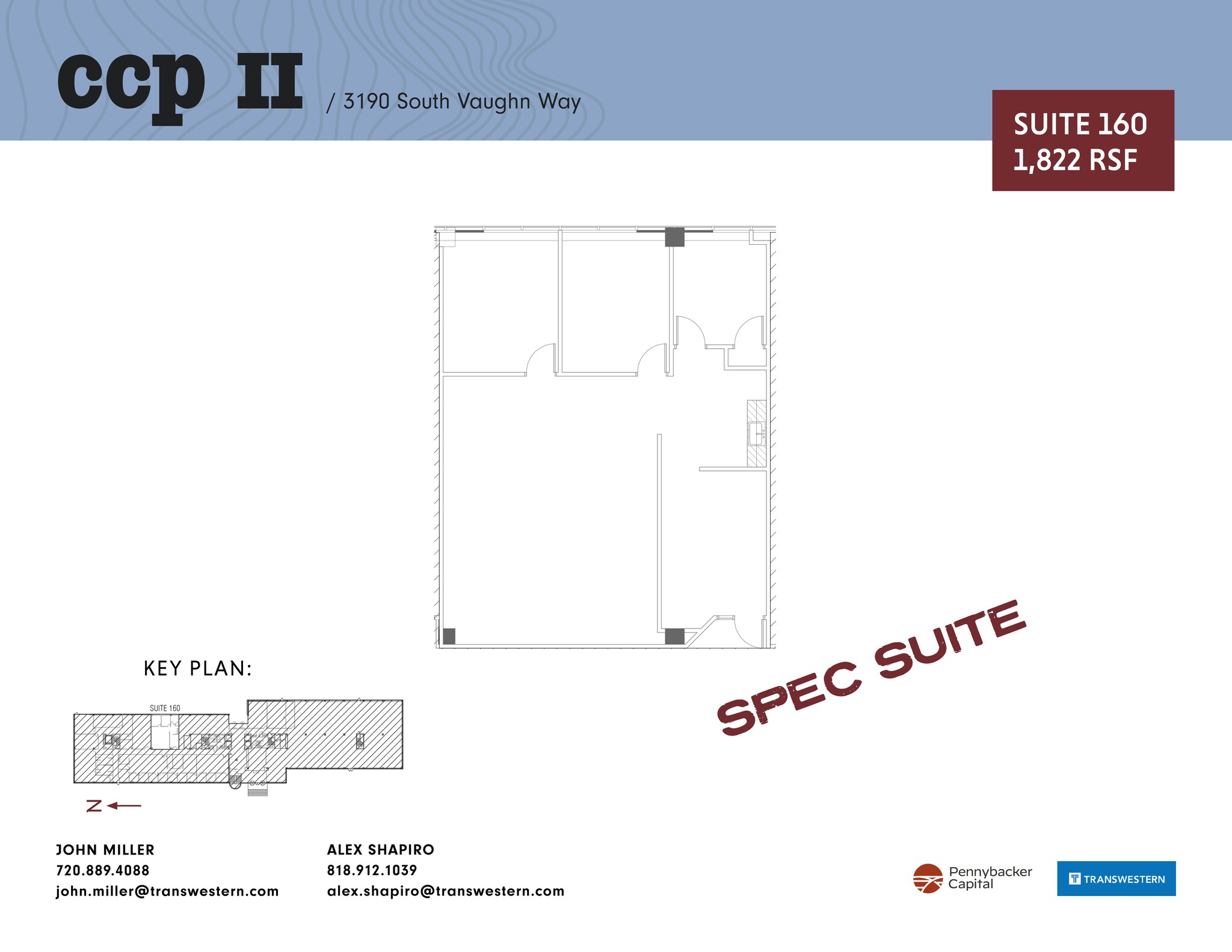 3131 S Vaughn Way, Aurora, CO for lease Site Plan- Image 1 of 2