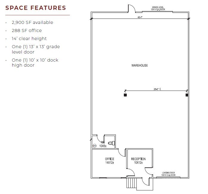 2653-2657 Warfield St, Fort Worth, TX for lease Interior Photo- Image 1 of 1