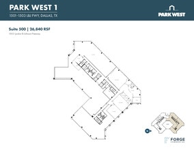 1501-1507 Lyndon B Johnson Fwy, Dallas, TX for lease Floor Plan- Image 1 of 1