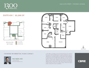 1300 N 12th St, Phoenix, AZ for lease Floor Plan- Image 1 of 1