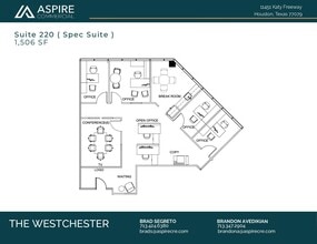 11451 Katy Fwy, Houston, TX for lease Floor Plan- Image 1 of 1