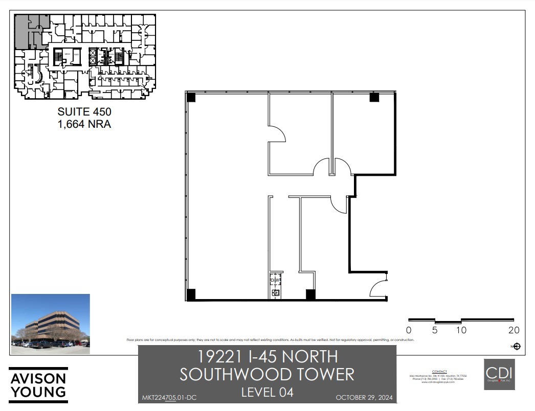 19221 Interstate 45 S, Shenandoah, TX for lease Floor Plan- Image 1 of 1