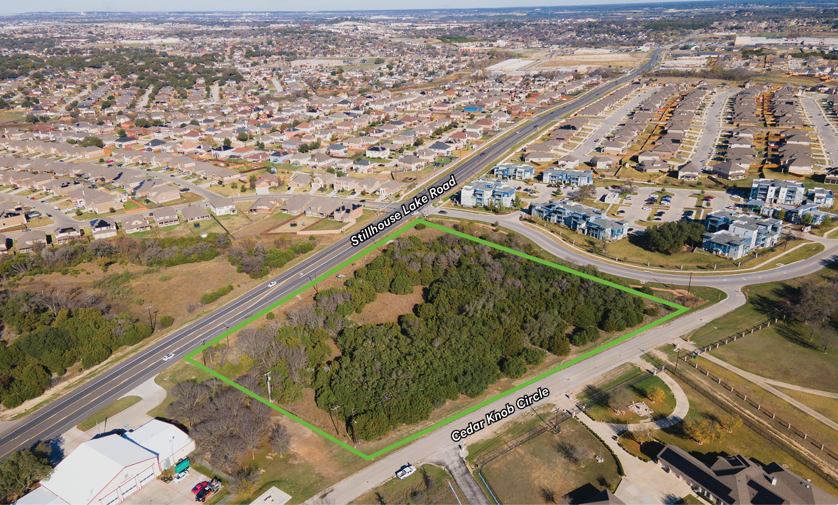 Stillhouse Lake Road, Harker Heights, TX for sale Aerial- Image 1 of 10