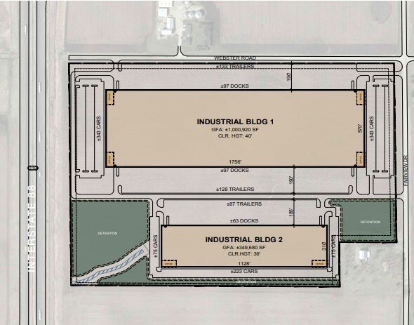 SEC Webster & Fairview Dr, Dekalb, IL for sale - Site Plan - Image 2 of 3