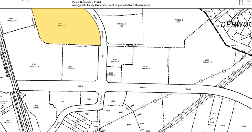 7529 Standish Pl, Rockville, MD for lease - Plat Map - Image 2 of 2