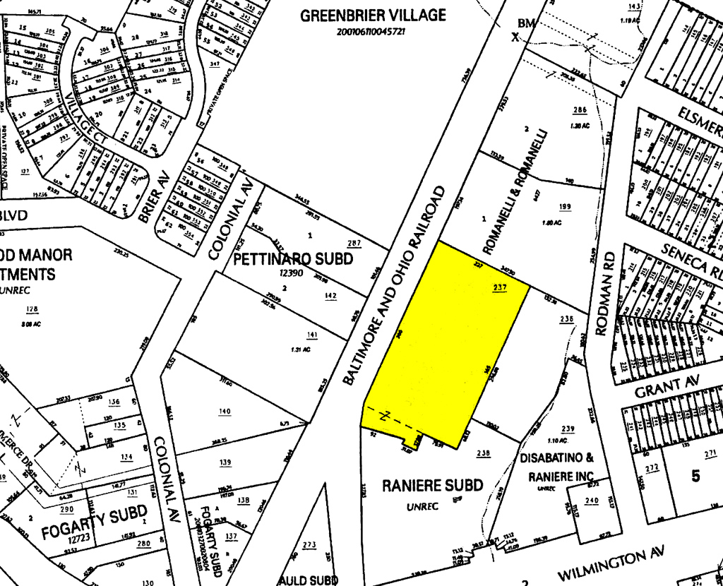 2006 Rodman Rd, Elsmere, DE for sale Plat Map- Image 1 of 1