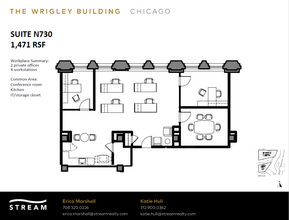 400 N Michigan Ave, Chicago, IL for lease Floor Plan- Image 1 of 7