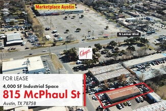 More details for 815 Mcphaul St, Austin, TX - Industrial for Lease