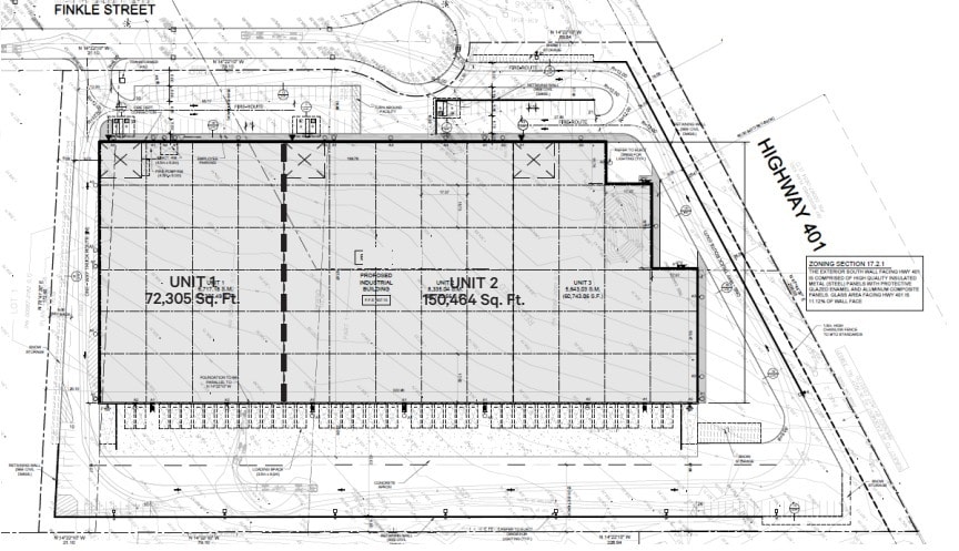 670 Finkle St, Woodstock, ON for lease Floor Plan- Image 1 of 1