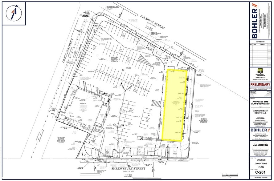 490 Shrewsbury St, Worcester, MA for lease - Site Plan - Image 3 of 15