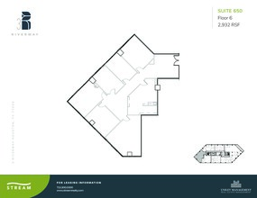 3 Riverway, Houston, TX for lease Floor Plan- Image 2 of 2