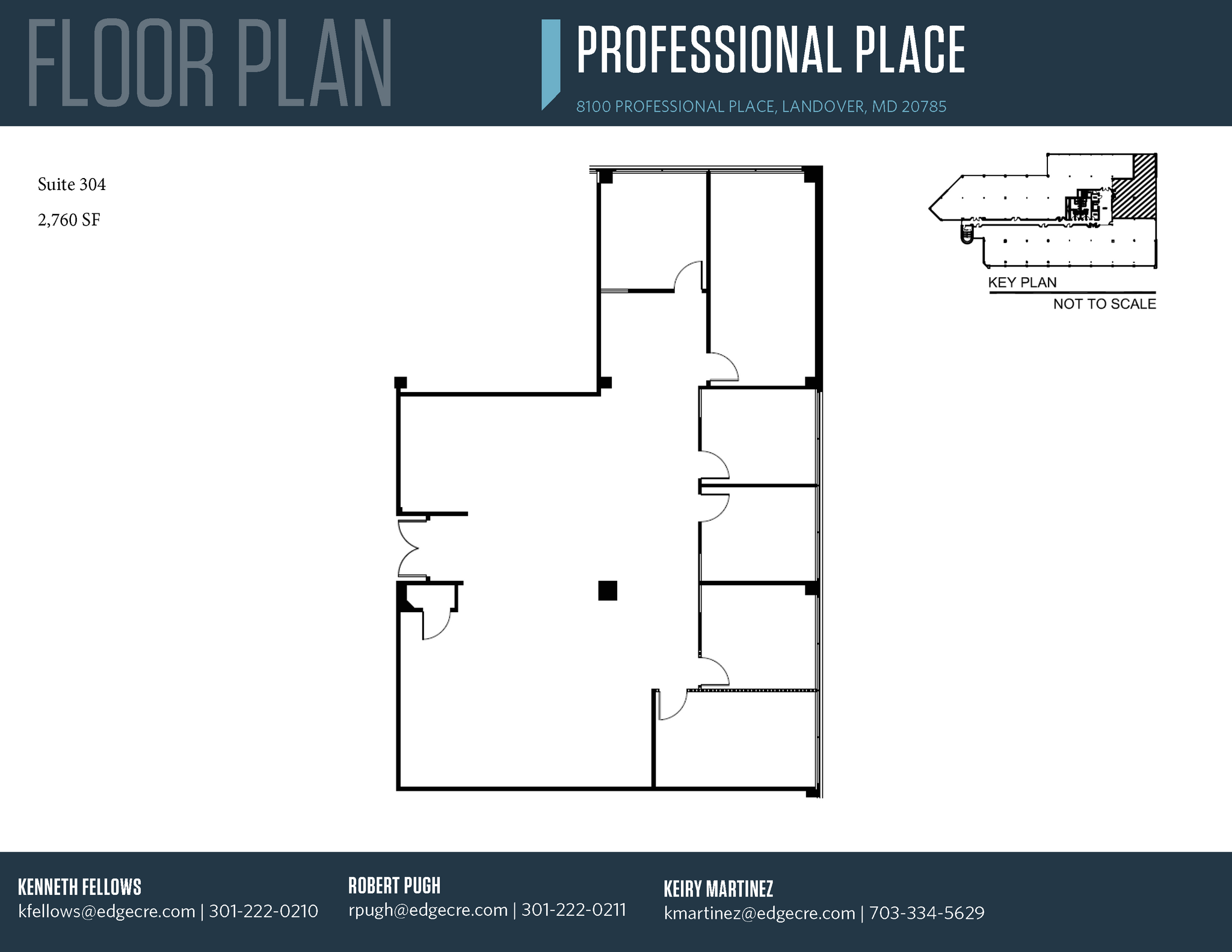 8100 Professional Pl, Landover, MD for lease Floor Plan- Image 1 of 1