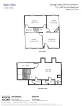 5331-5335 Spring Valley Rd, Dallas, TX for lease Floor Plan- Image 1 of 1