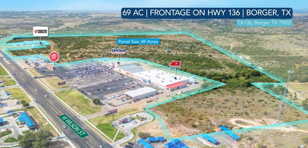 1600 Wilson, Borger, TX for sale - Building Photo - Image 1 of 4