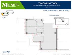 1966 Greenspring Dr, Timonium, MD for lease Floor Plan- Image 1 of 1