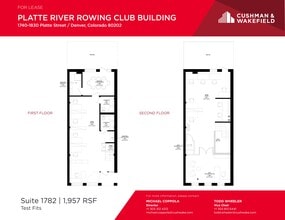1740-1830 Platte St, Denver, CO for lease Site Plan- Image 1 of 2