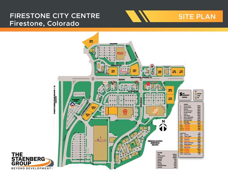 4625 Firestone Blvd, Firestone, CO for lease - Site Plan - Image 1 of 1