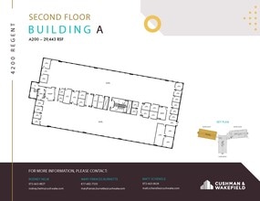 4200 Regent Blvd, Irving, TX for lease Floor Plan- Image 2 of 2