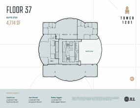 1201 3rd Ave, Seattle, WA for lease Floor Plan- Image 1 of 1