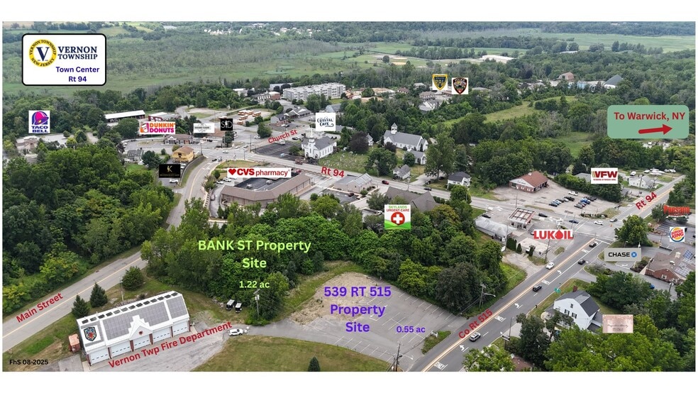 539 County Road 515, Vernon, NJ for sale - Aerial - Image 2 of 4