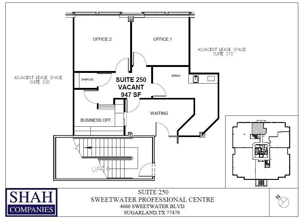 4660 Sweetwater Blvd, Sugar Land, TX for lease Floor Plan- Image 1 of 1