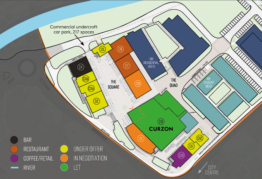 Kingsmead Rd, Canterbury for lease - Site Plan - Image 2 of 2