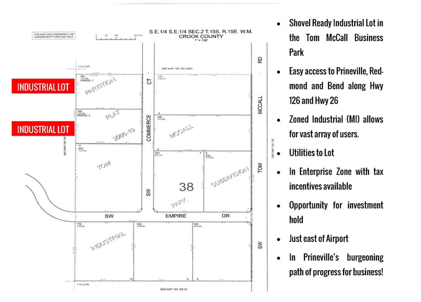 Lot #00900 Commerce, Prineville, OR for sale - Building Photo - Image 2 of 8