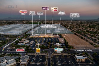 2750-2860 E Germann Rd, Chandler, AZ - AERIAL map view - Image1