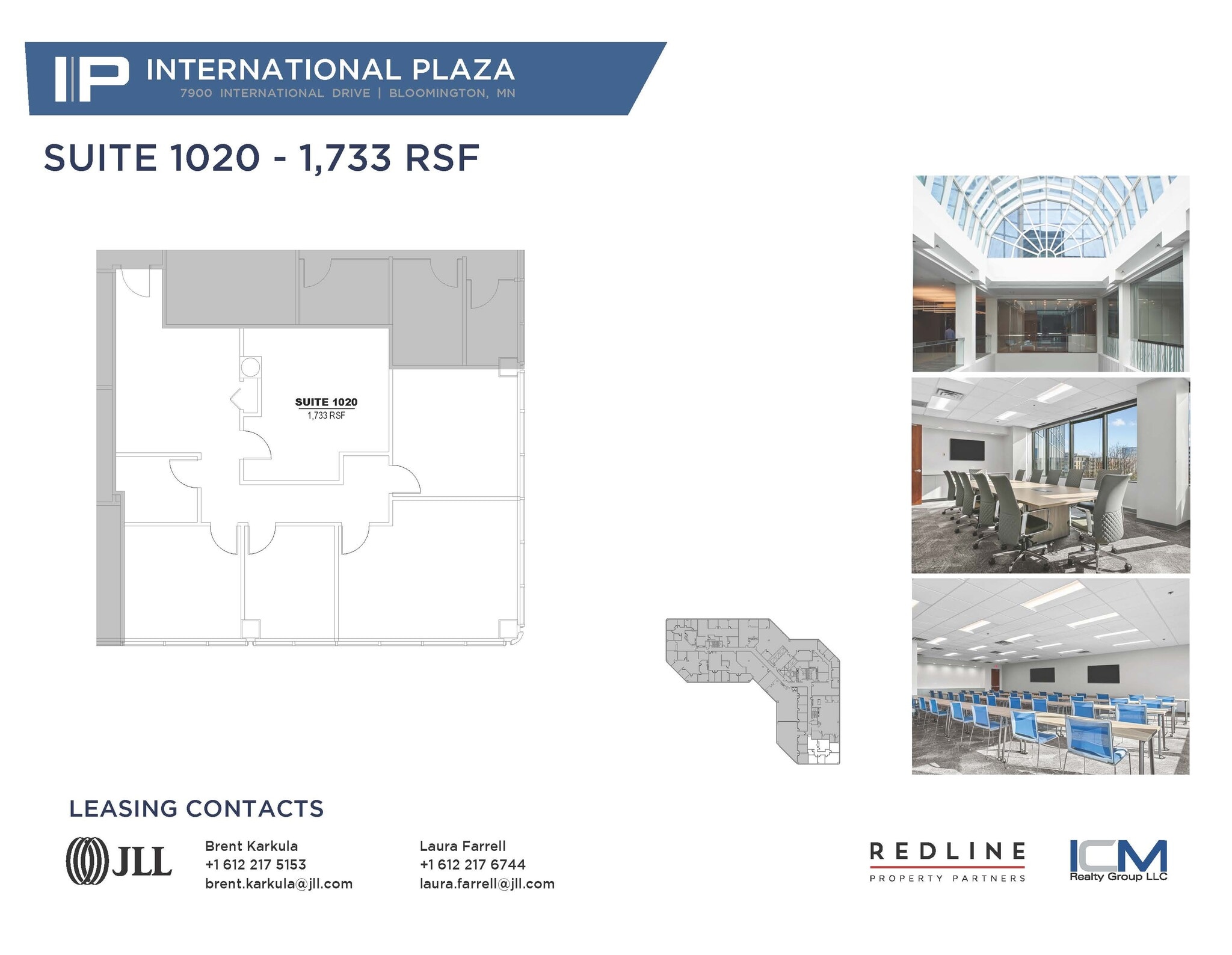 7900 International Dr, Bloomington, MN for lease Floor Plan- Image 1 of 1
