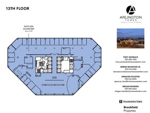 1300 N 17th St, Arlington, VA for lease Floor Plan- Image 1 of 1
