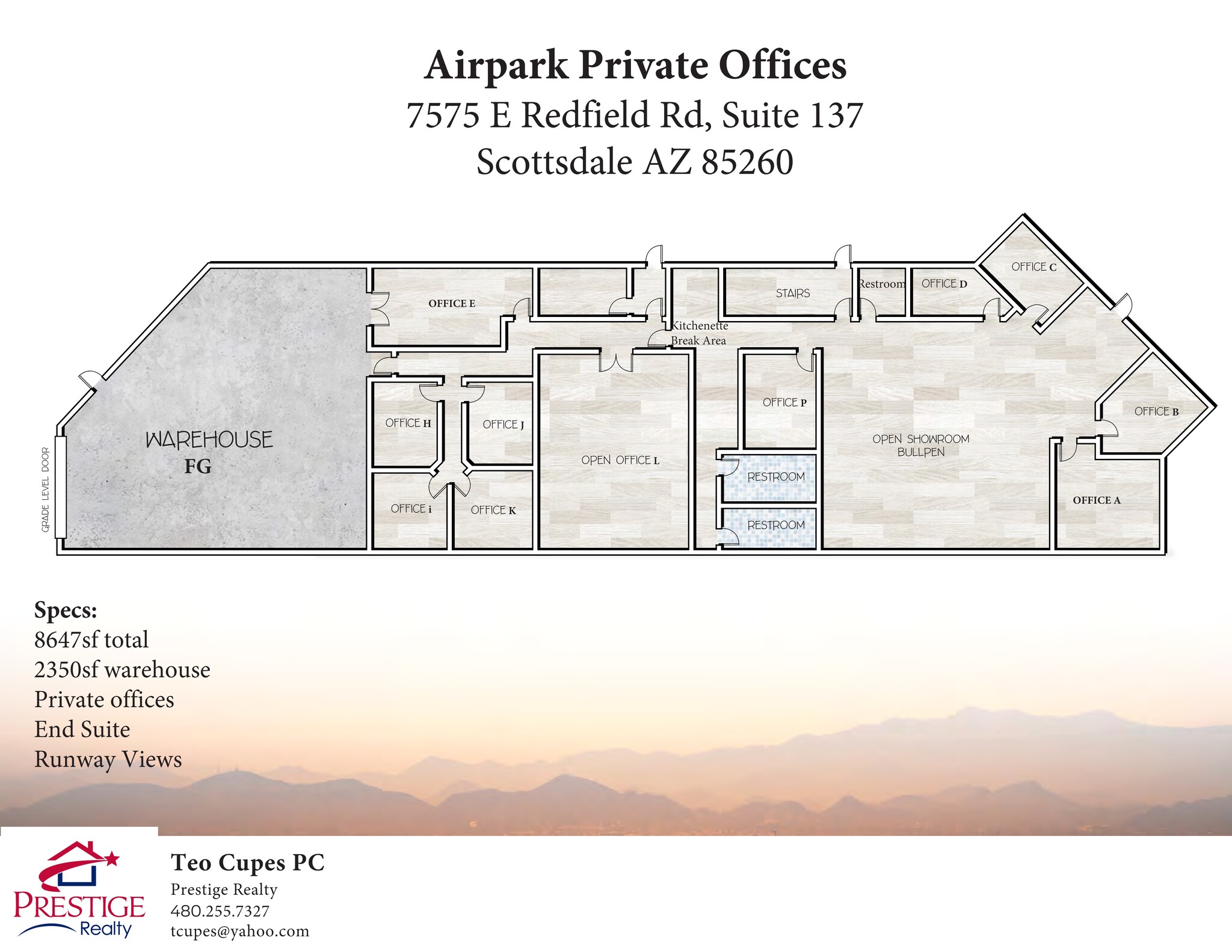 7575 E Redfield Rd, Scottsdale, AZ for lease Site Plan- Image 1 of 1